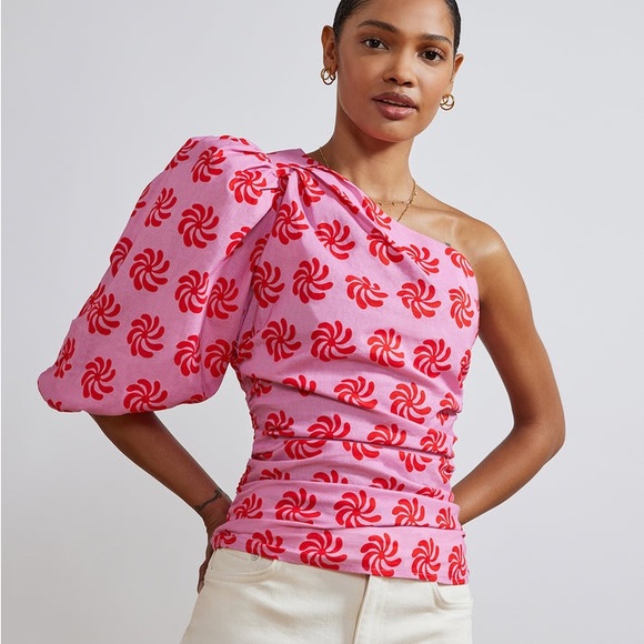 Kitri One Shouldered Top - Picture 1 of 8